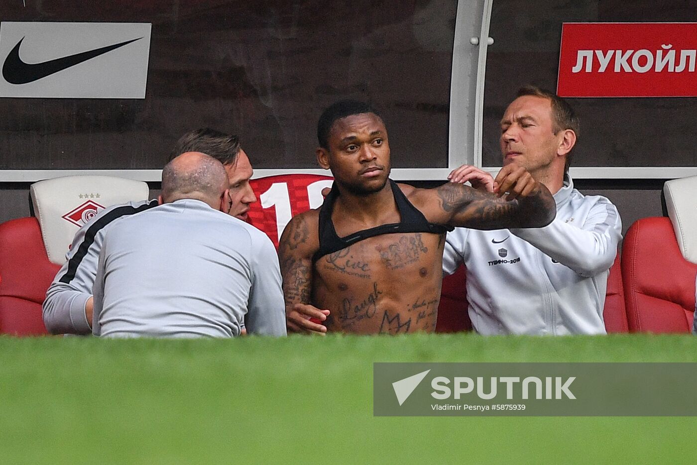 Russia Soccer Premier-League Spartak - Ufa