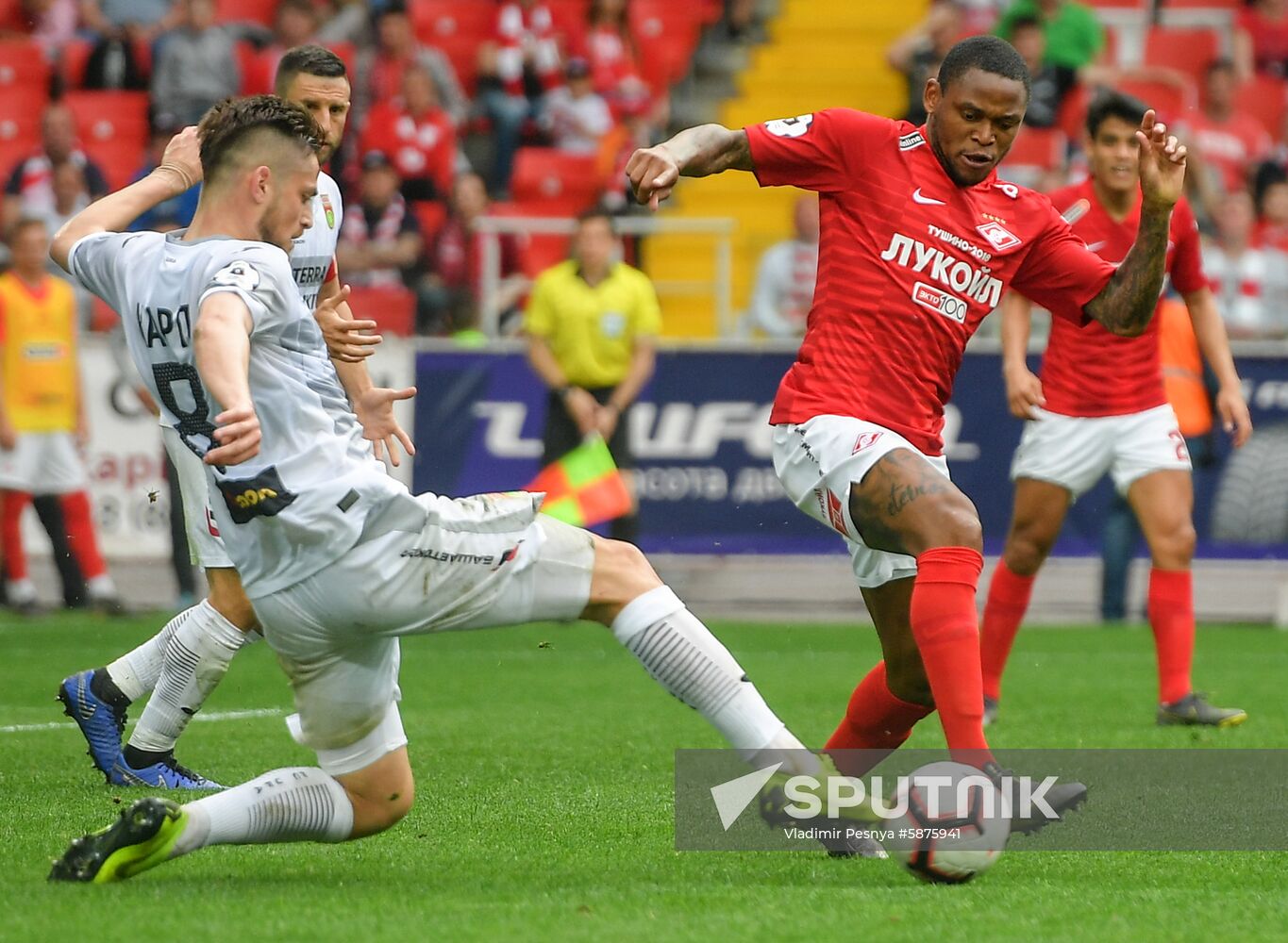 Russia Soccer Premier-League Spartak - Ufa