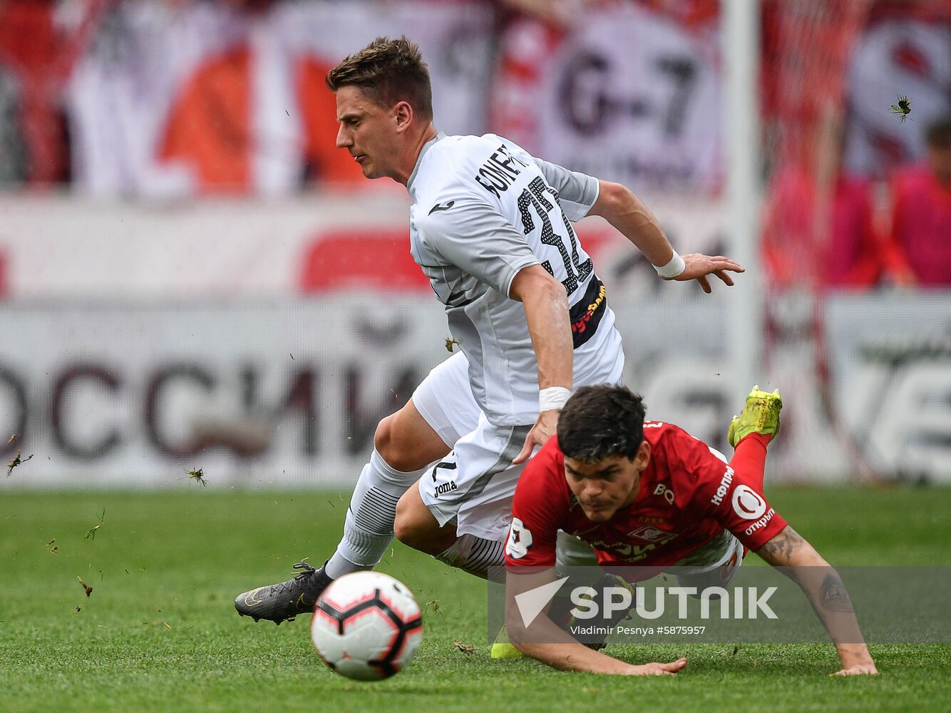 Russia Soccer Premier-League Spartak - Ufa