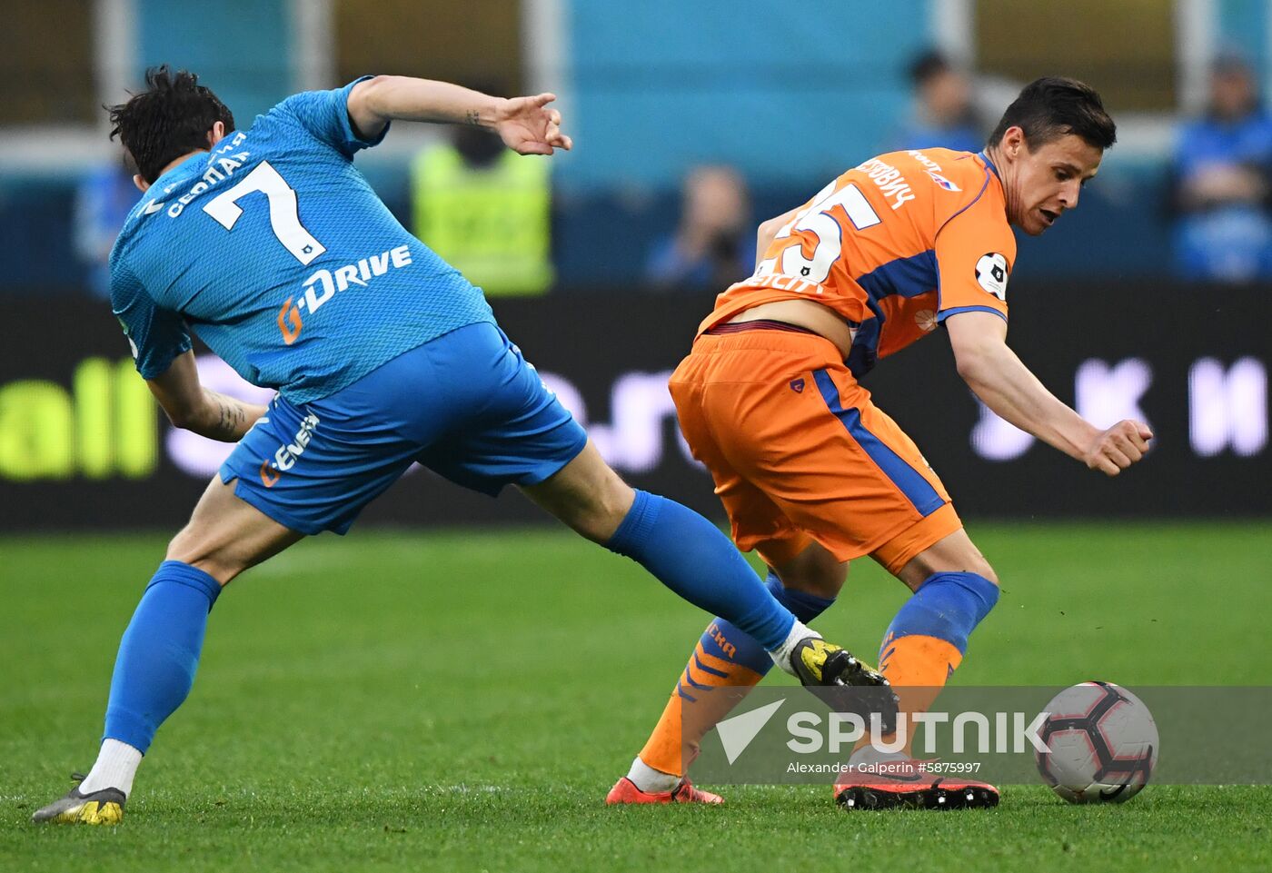 Russia Soccer Premier-League Zenit - CSKA