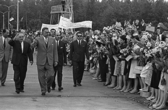 Arab delegation visits the USSR