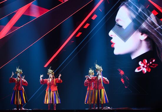Israel Eurovision Rehearsal