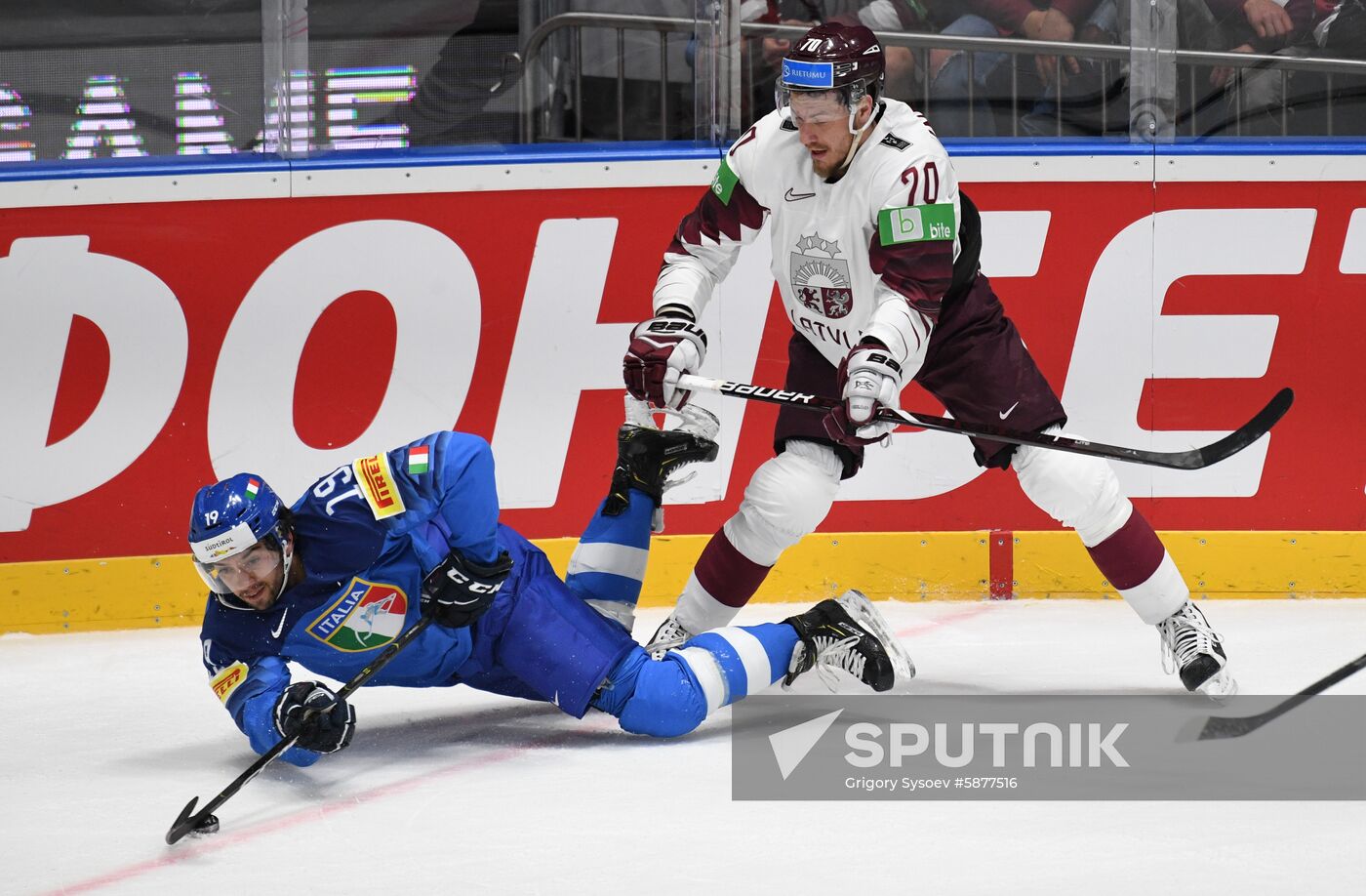 Slovakia Ice Hockey World Championship Italy - Latvia