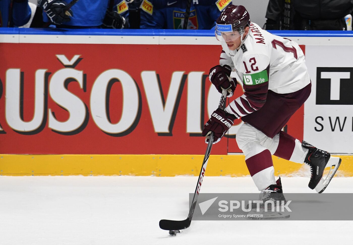 Slovakia Ice Hockey World Championship Italy - Latvia