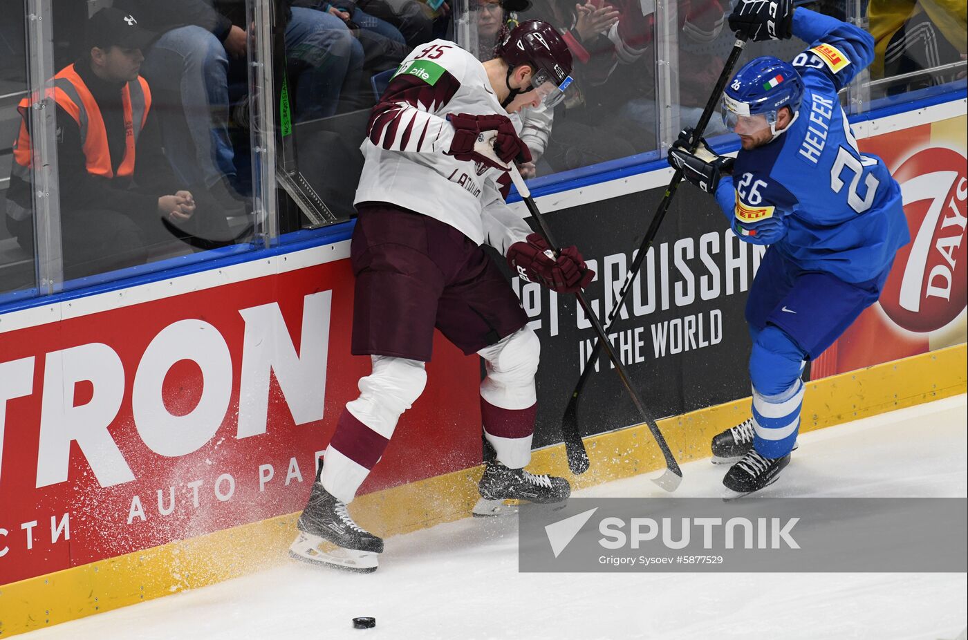 Slovakia Ice Hockey World Championship Italy - Latvia