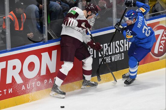 Slovakia Ice Hockey World Championship Italy - Latvia