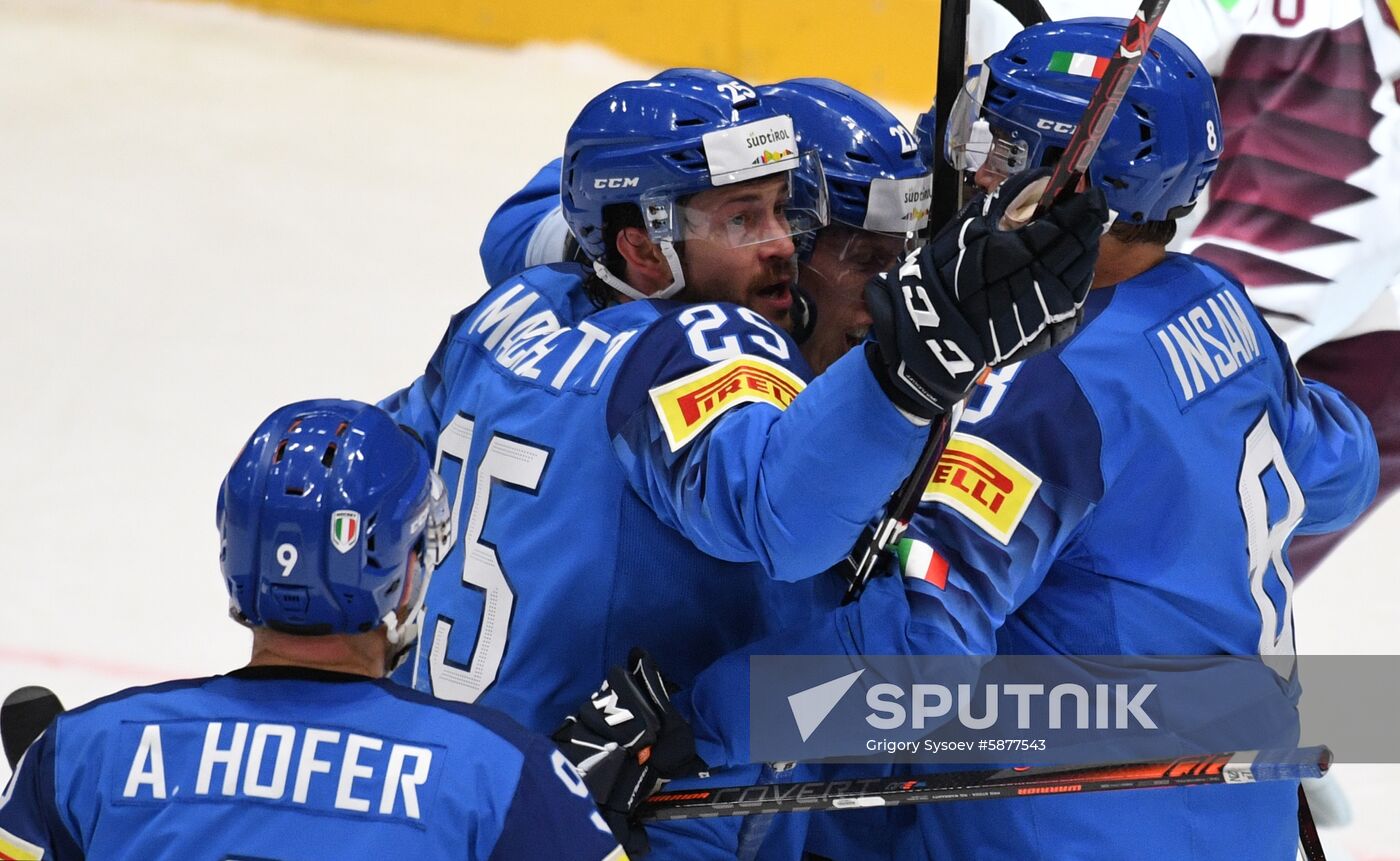 Slovakia Ice Hockey World Championship Italy - Latvia