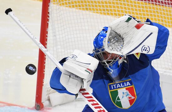 Slovakia Ice Hockey World Championship Italy - Latvia