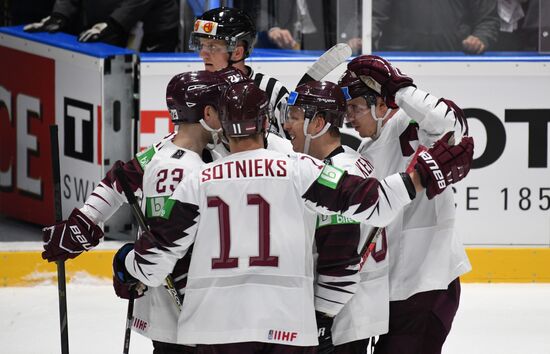 Slovakia Ice Hockey World Championship Italy - Latvia