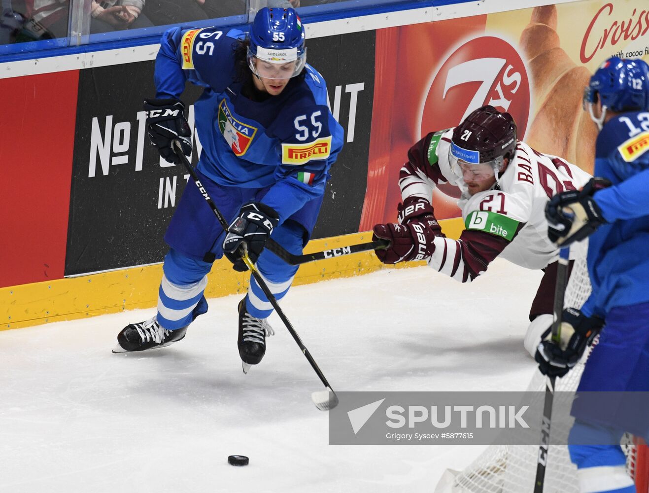 Slovakia Ice Hockey World Championship Italy - Latvia