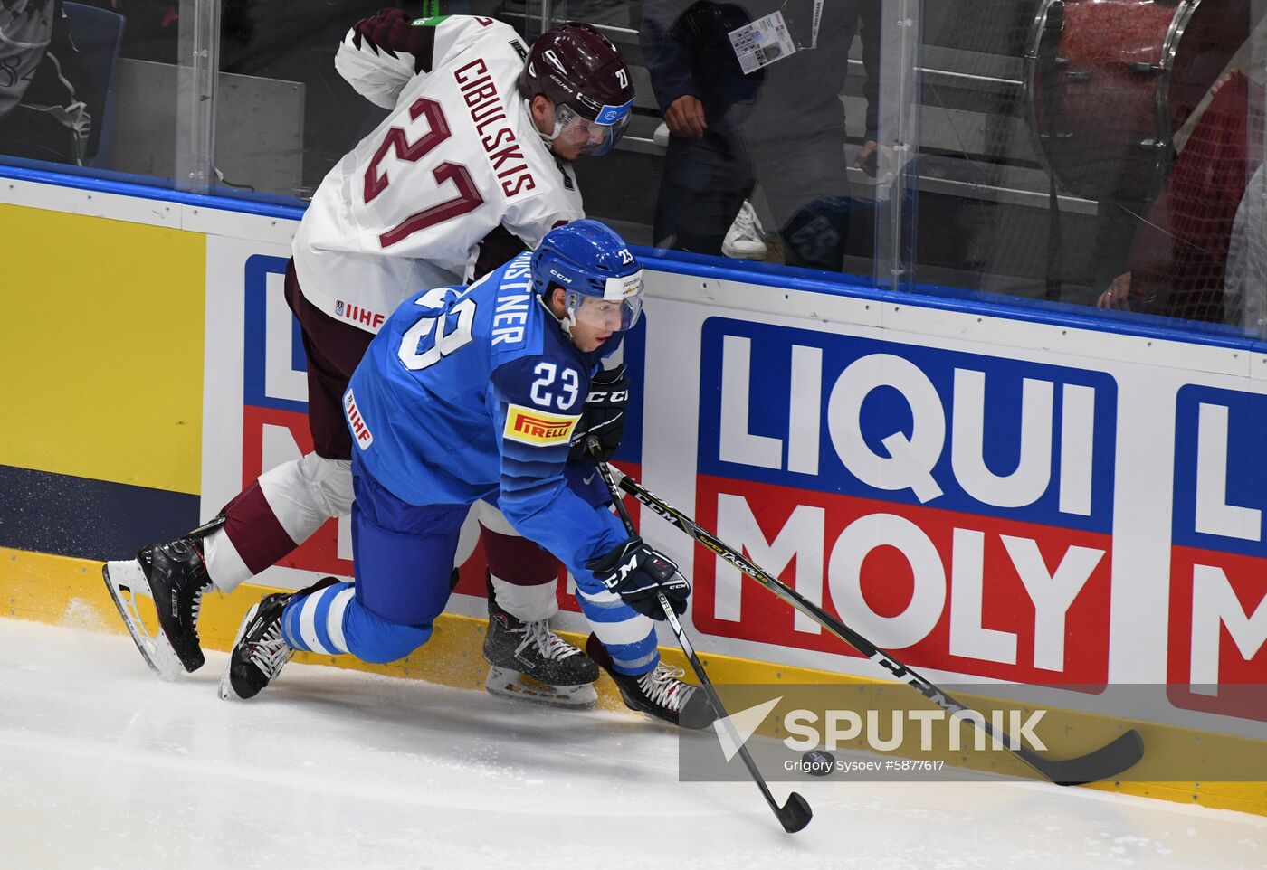 Slovakia Ice Hockey World Championship Italy - Latvia