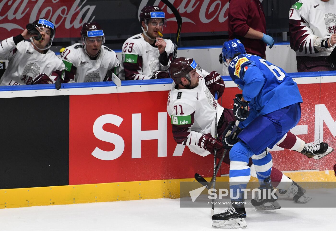 Slovakia Ice Hockey World Championship Italy - Latvia