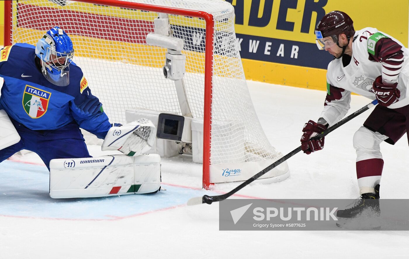 Slovakia Ice Hockey World Championship Italy - Latvia