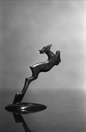 Goitered Gazelle sculpture