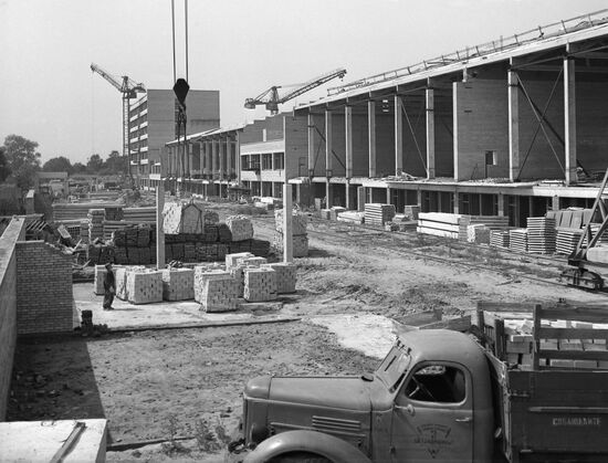 Construction of sports and training compex of Russian State University of Physical Education and Sport