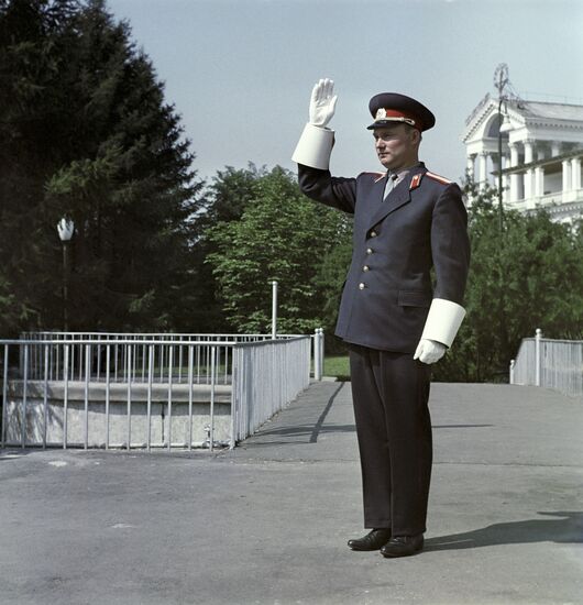 Dress uniform for Soviet police officers