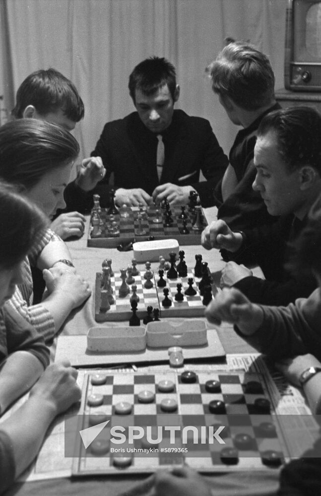 Chess tournament among people with hearing impairment