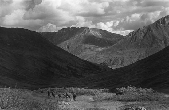Climbers in Eastern Sayany