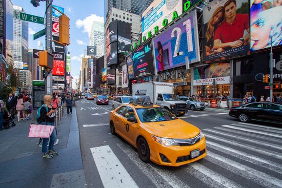 U.S. New York Daily Life