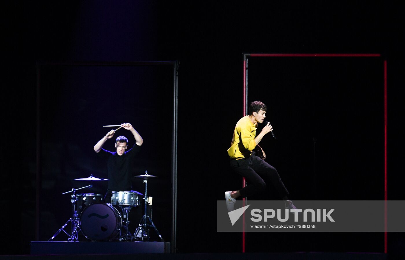 Israel Eurovision Rehearsal