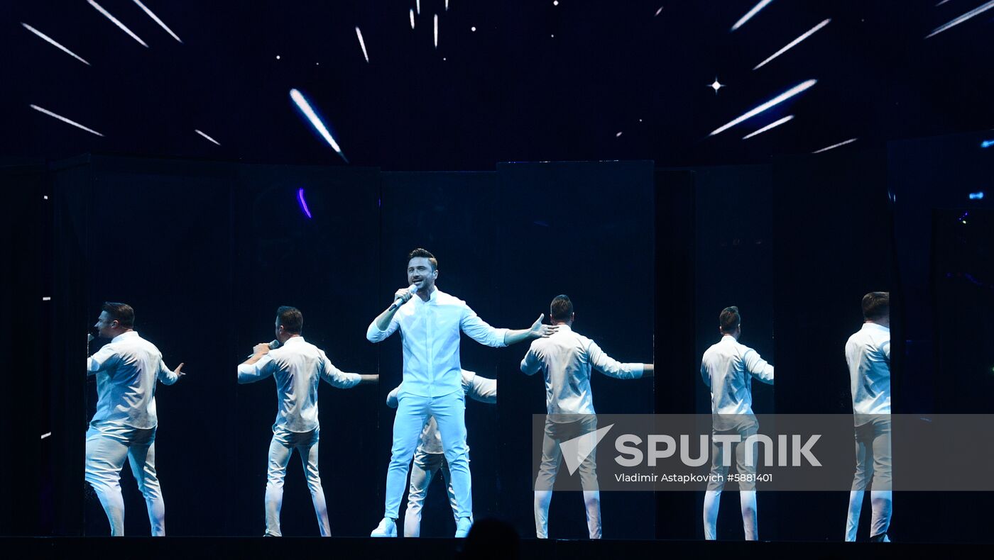 Israel Eurovision Rehearsal