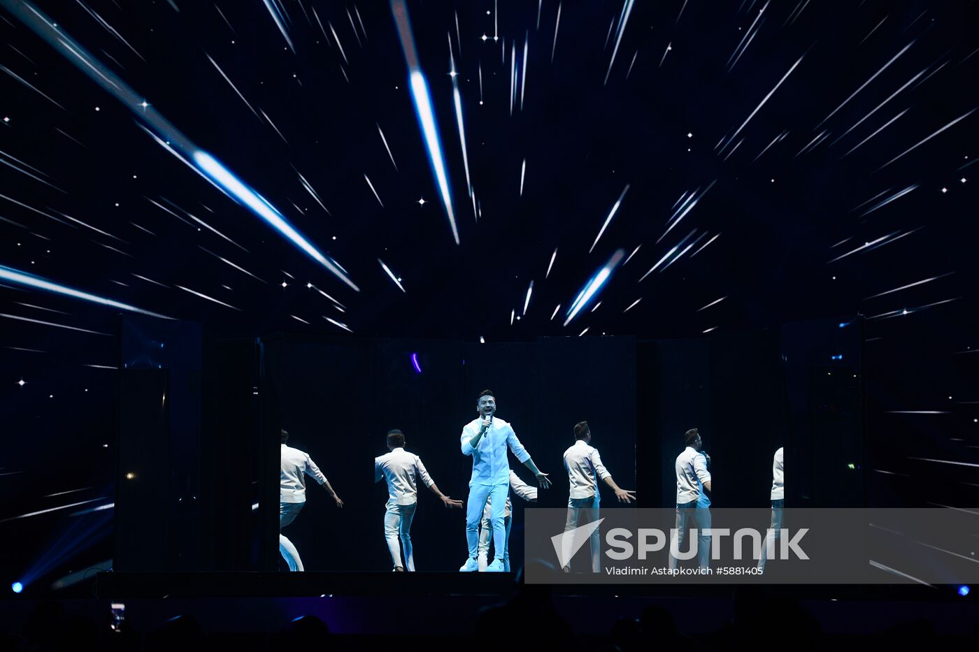 Israel Eurovision Rehearsal