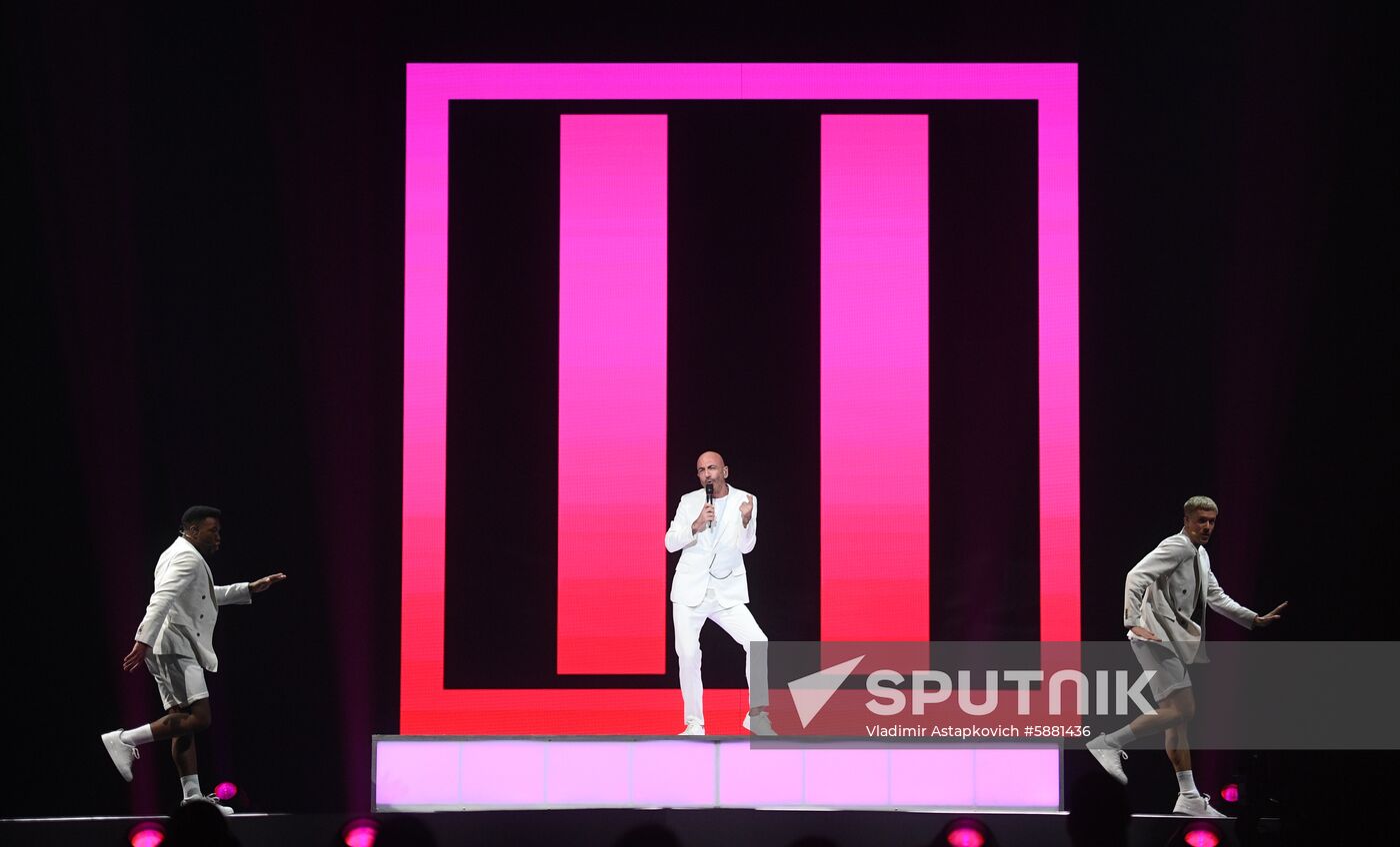 Israel Eurovision Rehearsal