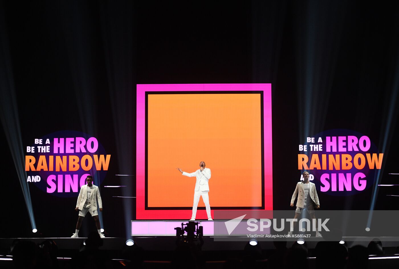 Israel Eurovision Rehearsal