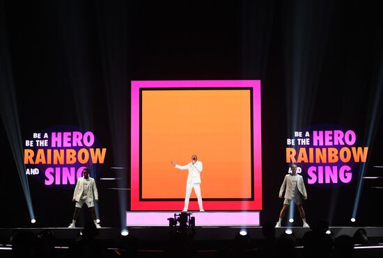 Israel Eurovision Rehearsal