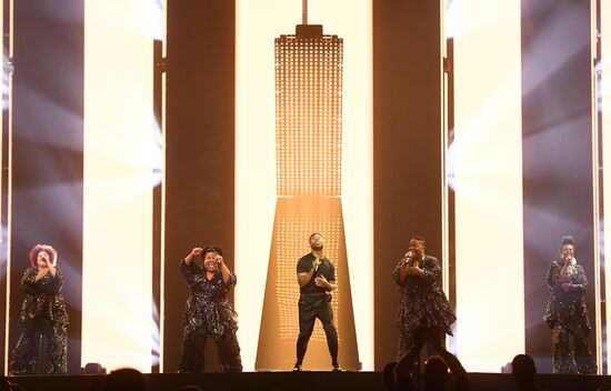 Israel Eurovision Rehearsal