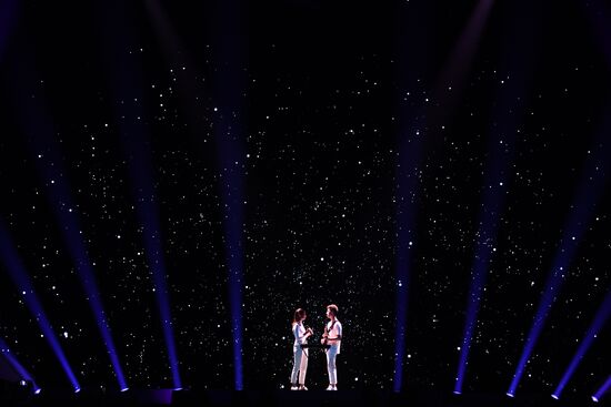 Israel Eurovision Rehearsal