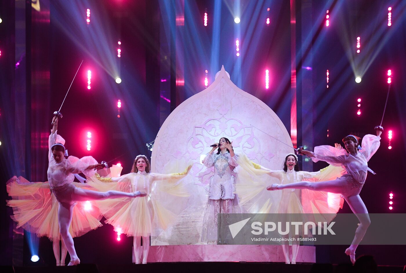 Israel Eurovision Rehearsal