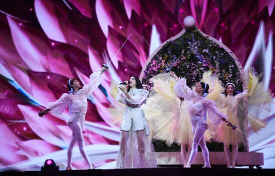 Israel Eurovision Rehearsal