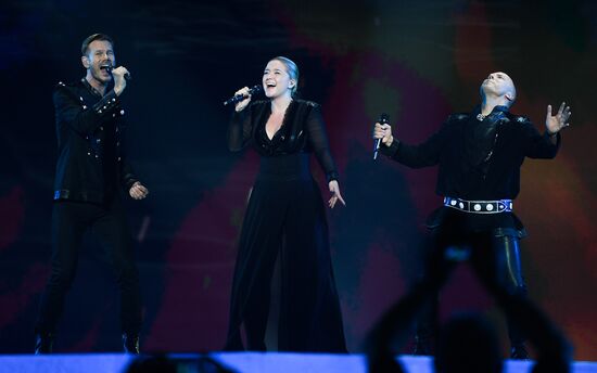 Israel Eurovision Rehearsal