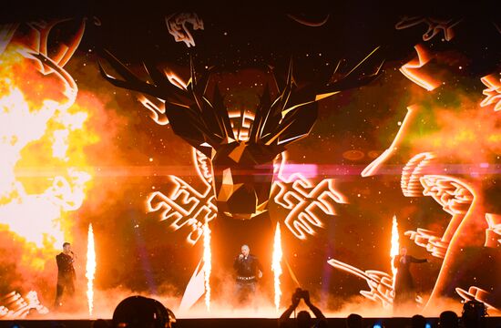 Israel Eurovision Rehearsal