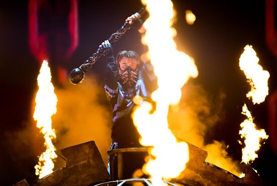 Israel Eurovision Rehearsal