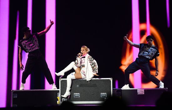 Israel Eurovision Rehearsal