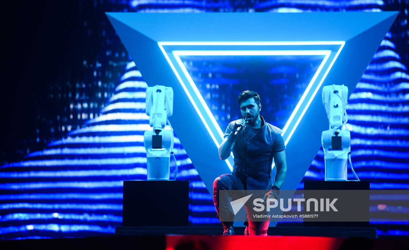 Israel Eurovision Rehearsal