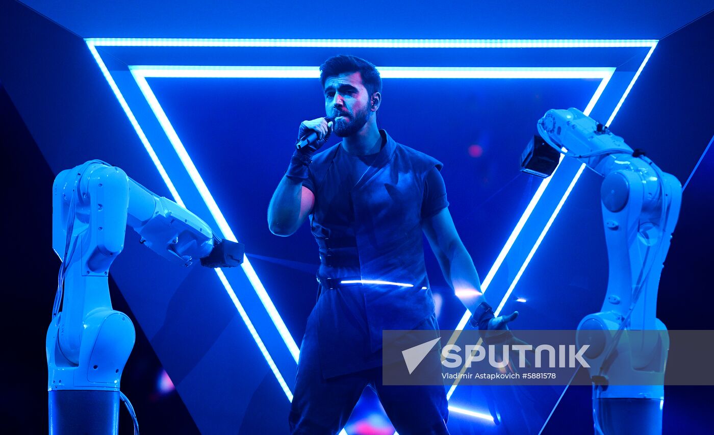 Israel Eurovision Rehearsal