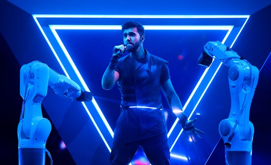 Israel Eurovision Rehearsal