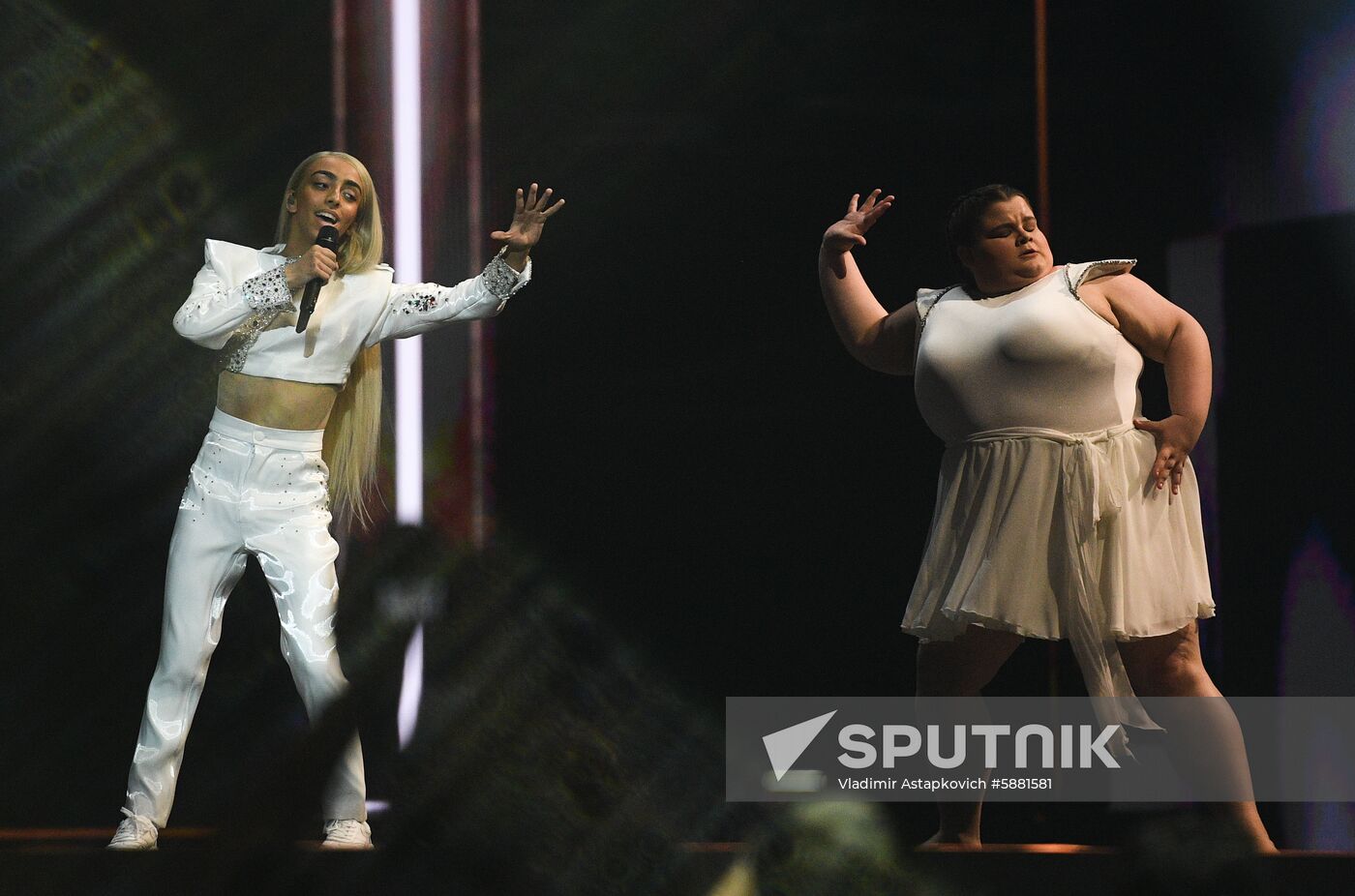 Israel Eurovision Rehearsal