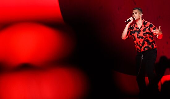 Israel Eurovision Rehearsal