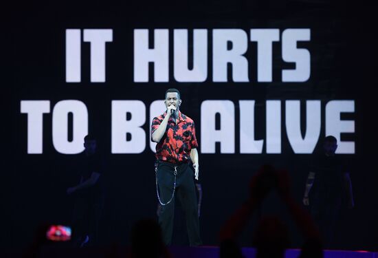 Israel Eurovision Rehearsal