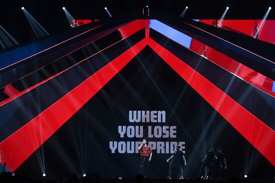 Israel Eurovision Rehearsal