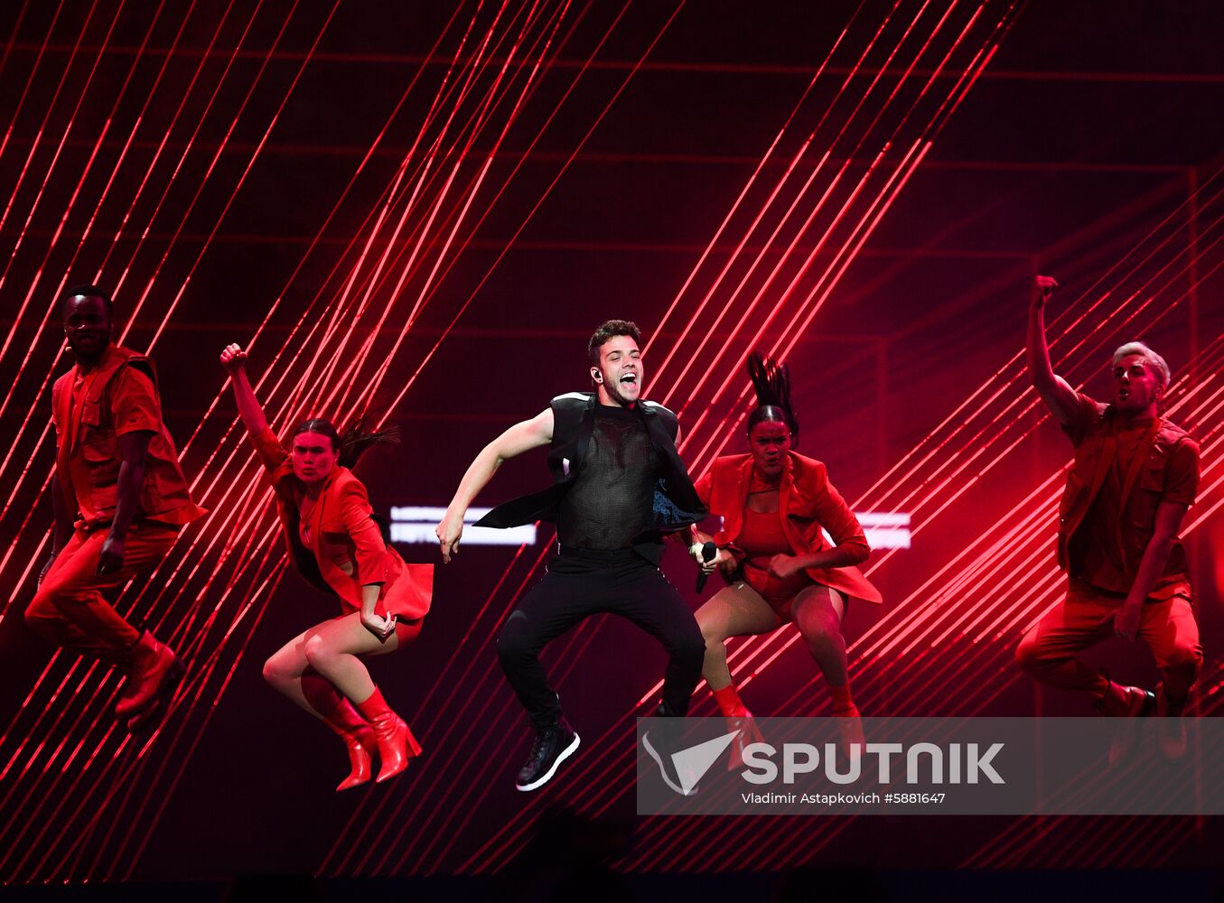 Israel Eurovision Rehearsal