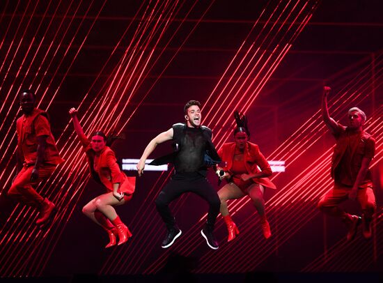 Israel Eurovision Rehearsal