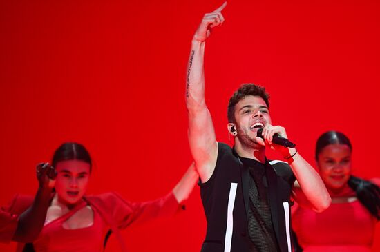 Israel Eurovision Rehearsal