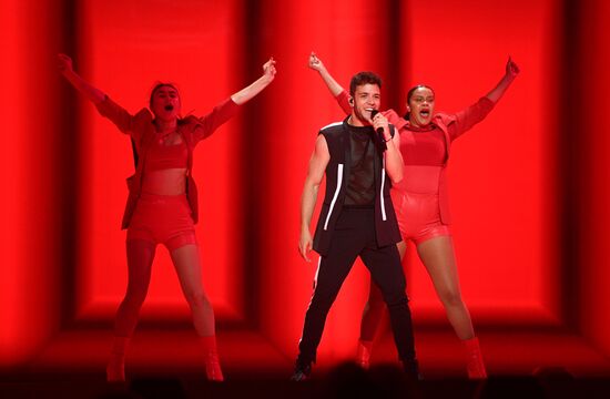 Israel Eurovision Rehearsal