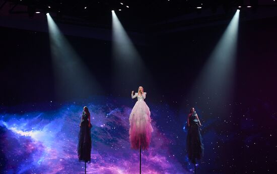 Israel Eurovision Rehearsal