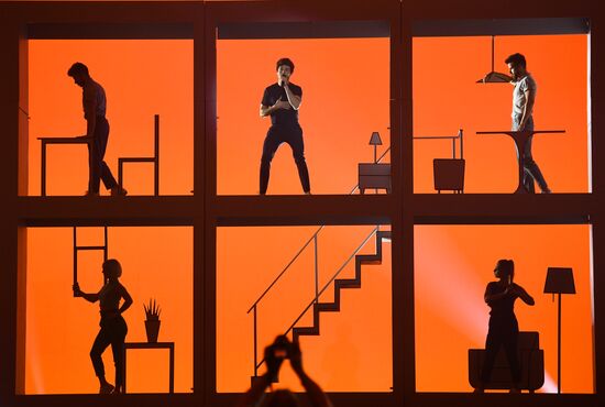 Israel Eurovision Rehearsal